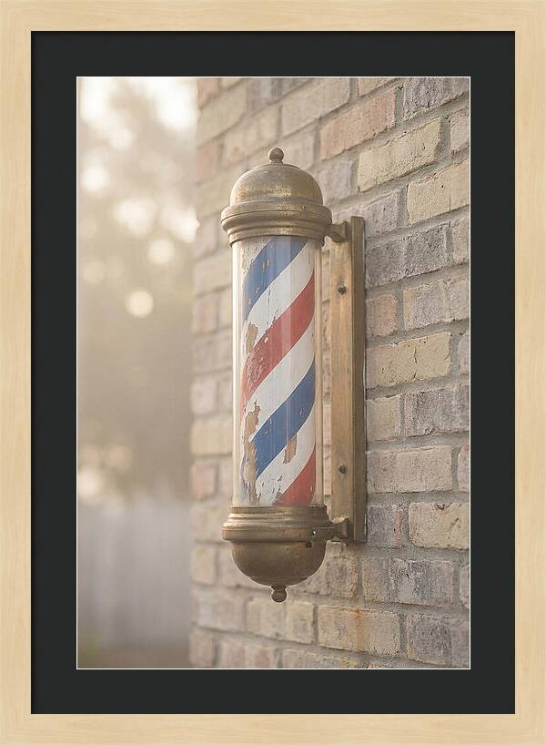 Old Fashioned Barber Pole