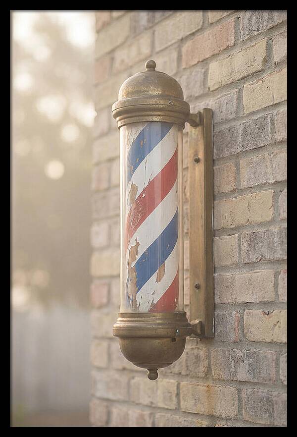 Old Fashioned Barber Pole