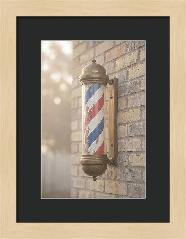 Old Fashioned Barber Pole