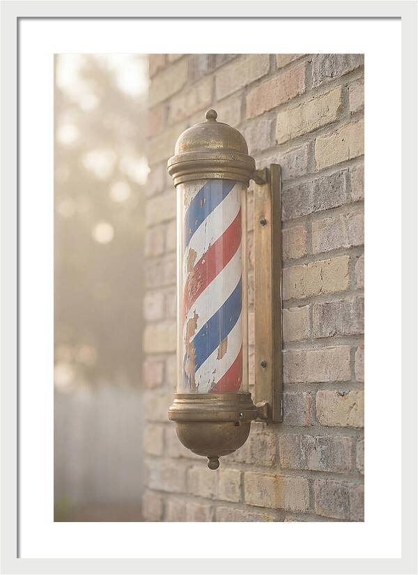 Old Fashioned Barber Pole