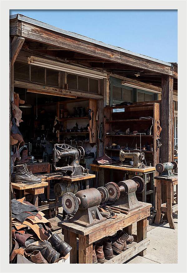 Old Fashioned Shoe Repair Shop