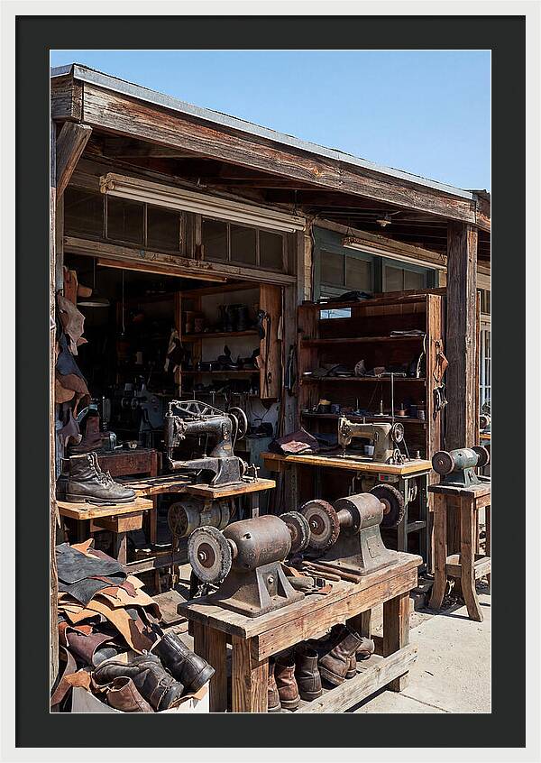 Old Fashioned Shoe Repair Shop