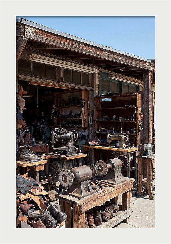 Old Fashioned Shoe Repair Shop