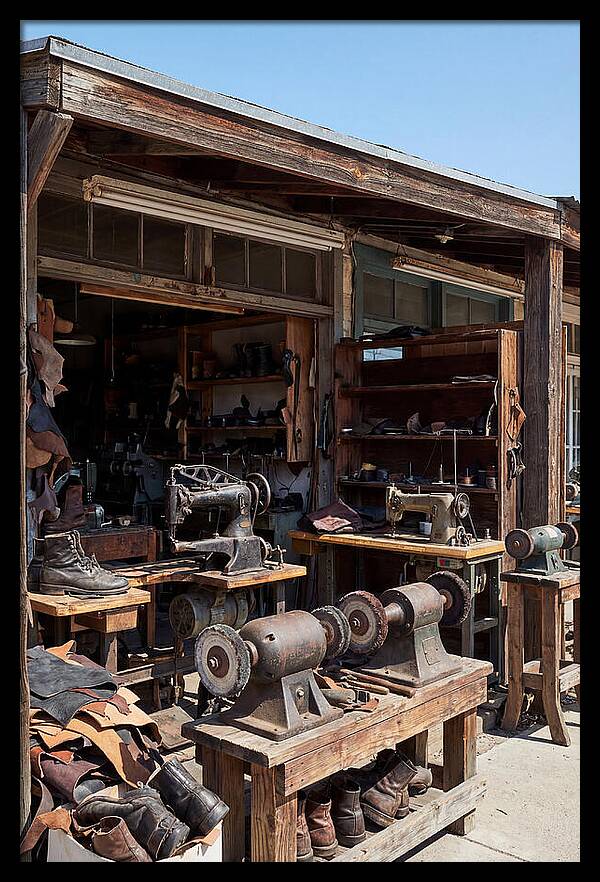 Old Fashioned Shoe Repair Shop