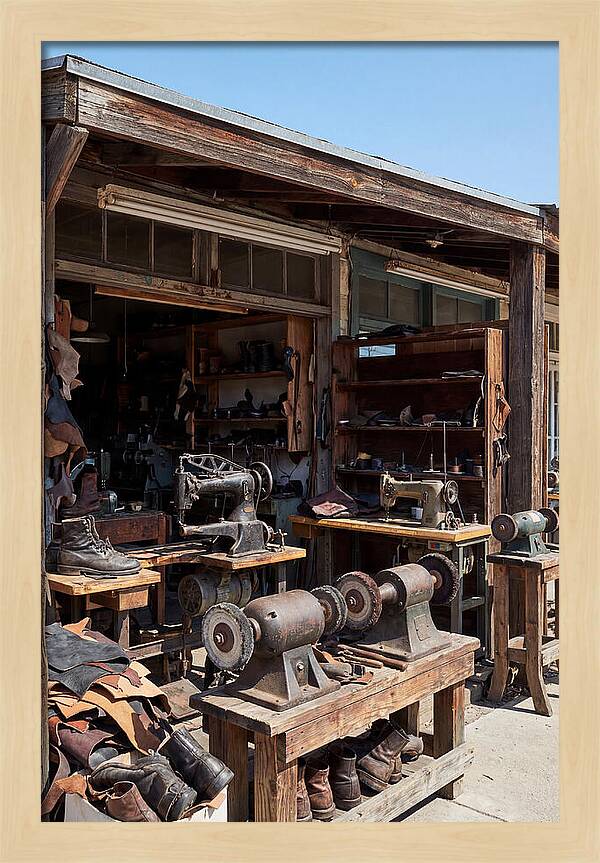 Old Fashioned Shoe Repair Shop