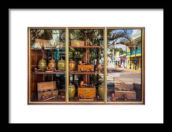 Old Fashioned Tobacconist Display