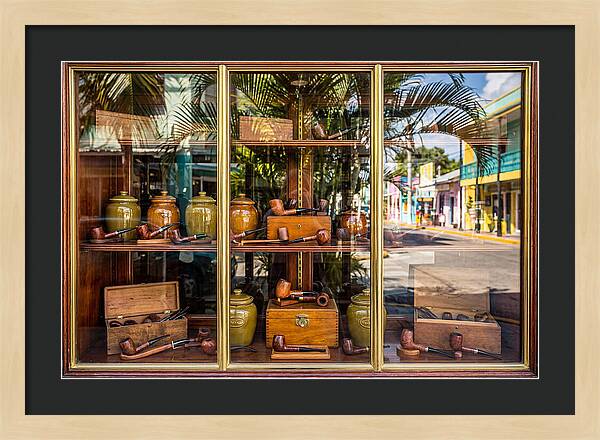 Old Fashioned Tobacconist Display