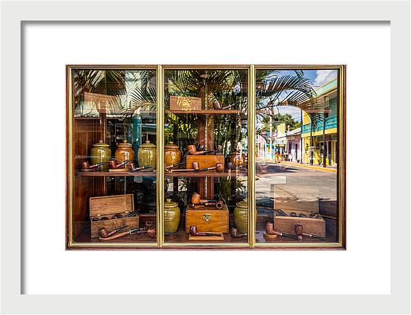 Old Fashioned Tobacconist Display