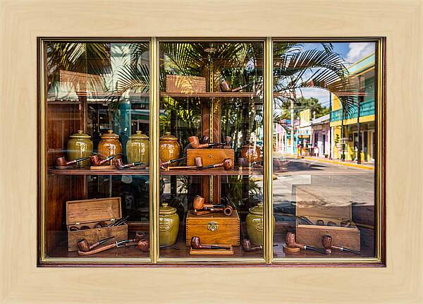 Old Fashioned Tobacconist Display