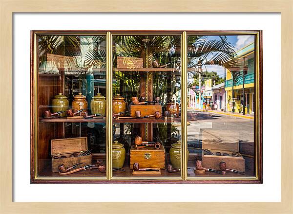 Old Fashioned Tobacconist Display