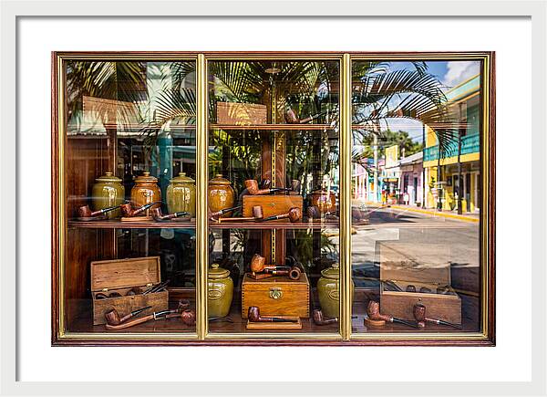 Old Fashioned Tobacconist Display