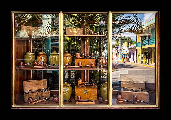 Old Fashioned Tobacconist Display