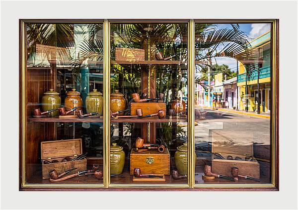 Old Fashioned Tobacconist Display