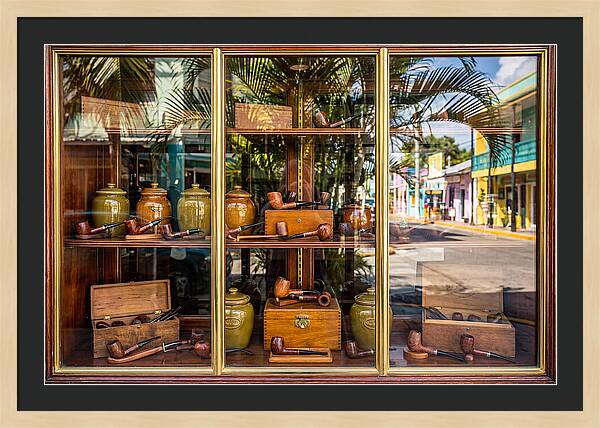 Old Fashioned Tobacconist Display