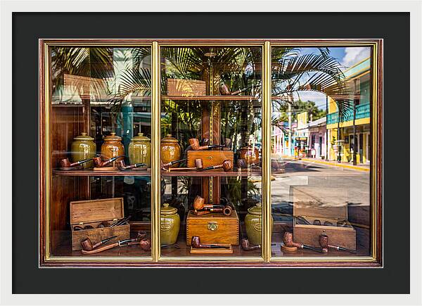 Old Fashioned Tobacconist Display