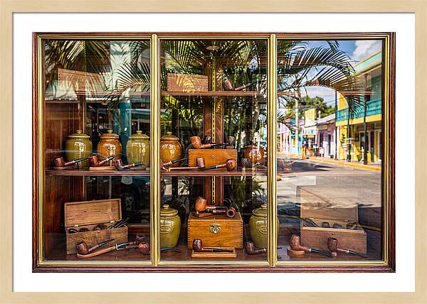 Old Fashioned Tobacconist Display
