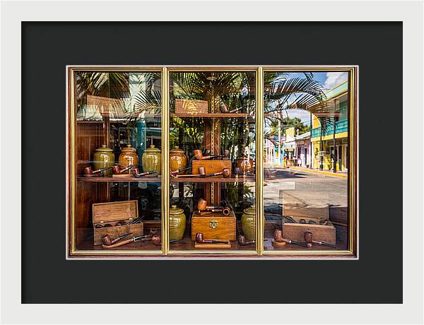 Old Fashioned Tobacconist Display