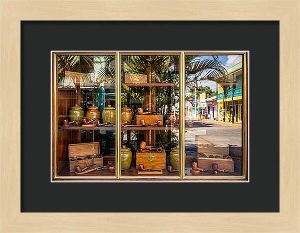 Old Fashioned Tobacconist Display