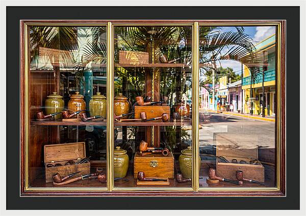 Old Fashioned Tobacconist Display