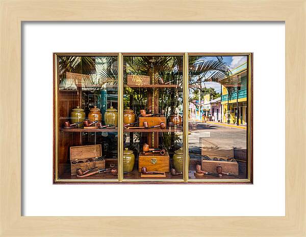 Old Fashioned Tobacconist Display