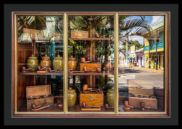 Old Fashioned Tobacconist Display