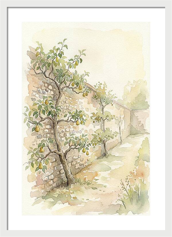 Old Flint Wall Garden