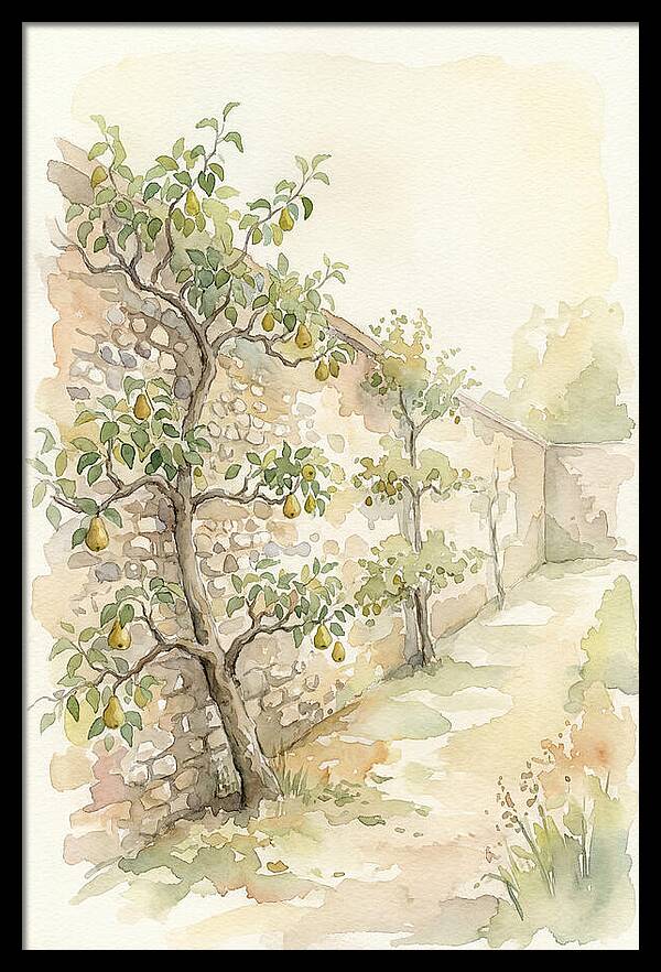 Old Flint Wall Garden