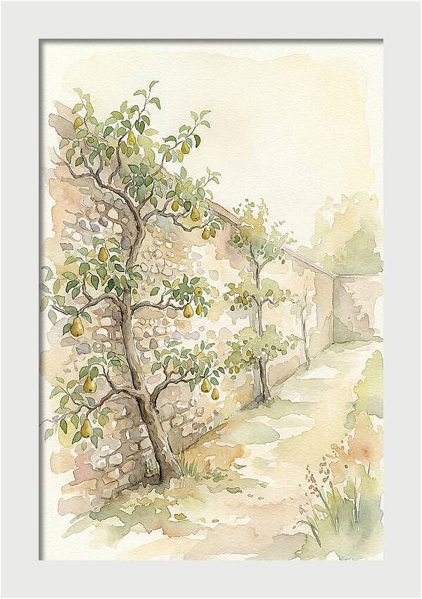 Old Flint Wall Garden