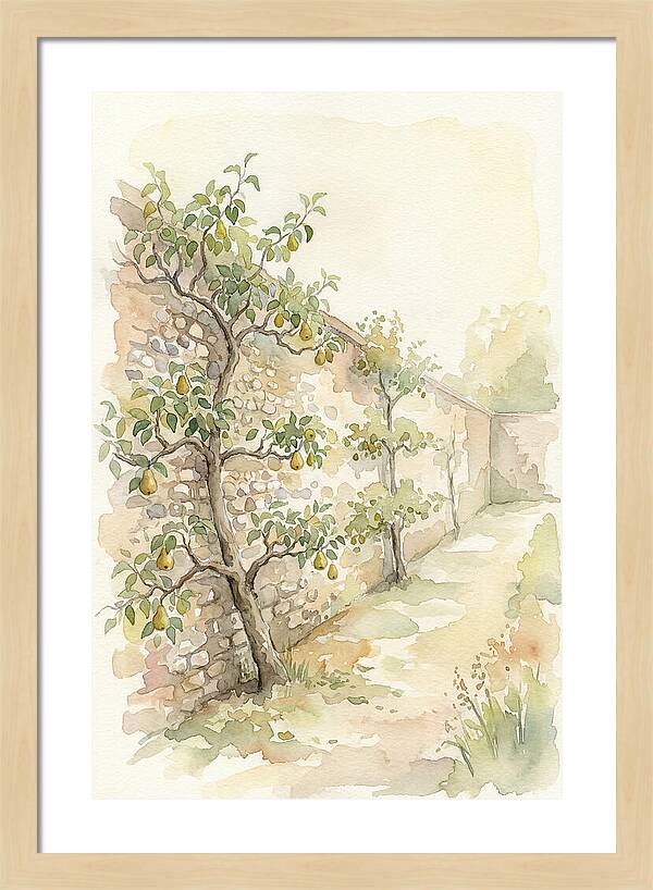 Old Flint Wall Garden
