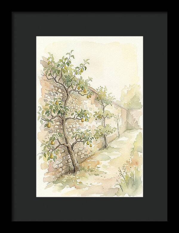 Old Flint Wall Garden