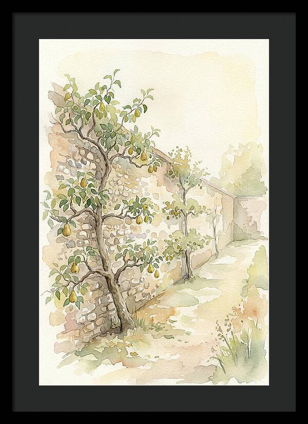 Old Flint Wall Garden