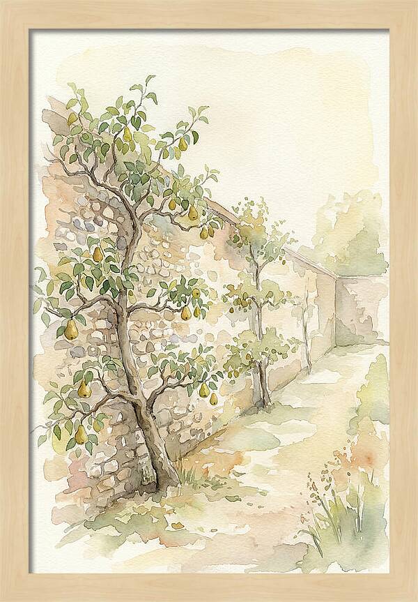 Old Flint Wall Garden
