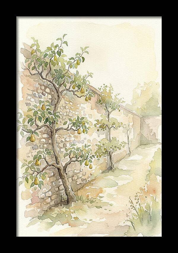 Old Flint Wall Garden