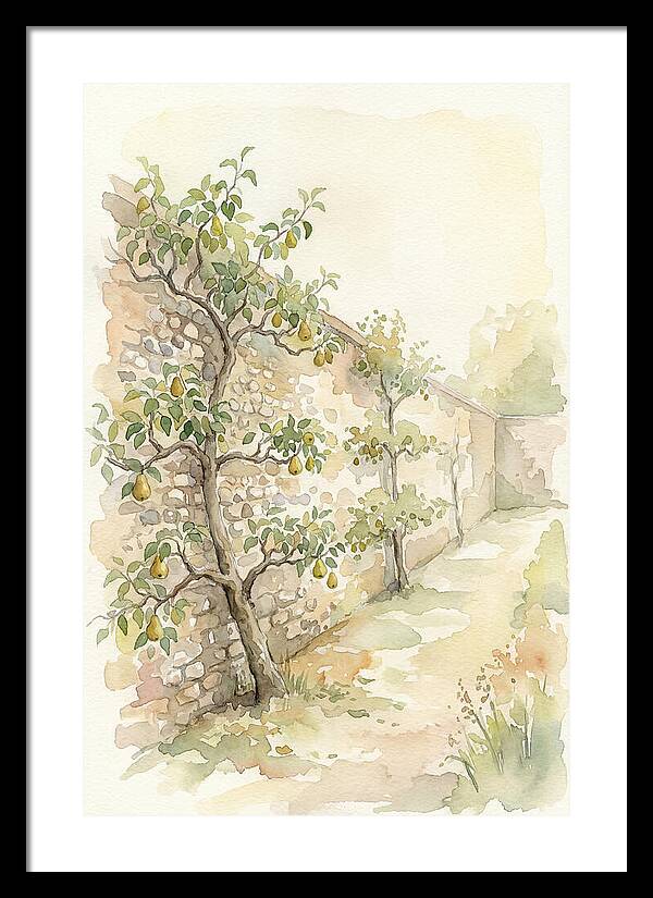 Old Flint Wall Garden