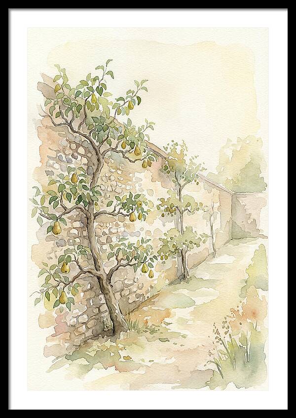 Old Flint Wall Garden