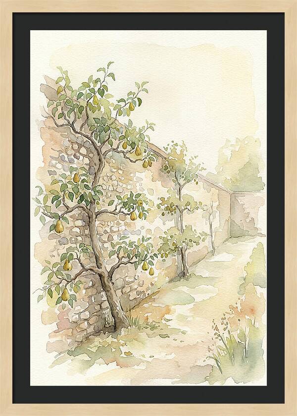 Old Flint Wall Garden
