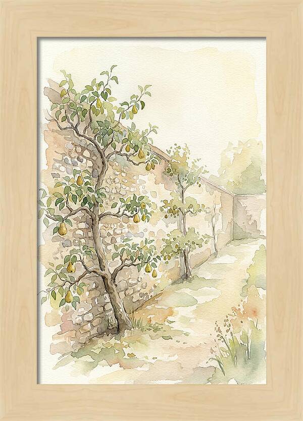 Old Flint Wall Garden