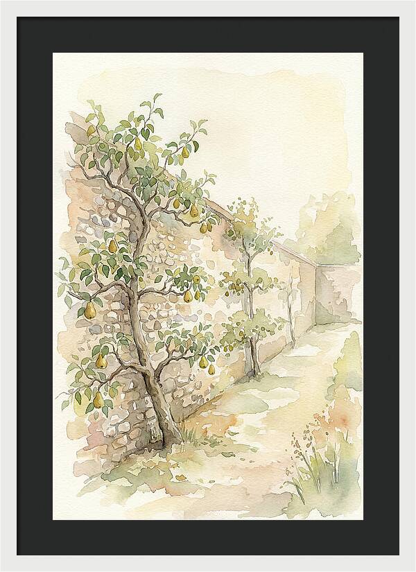 Old Flint Wall Garden