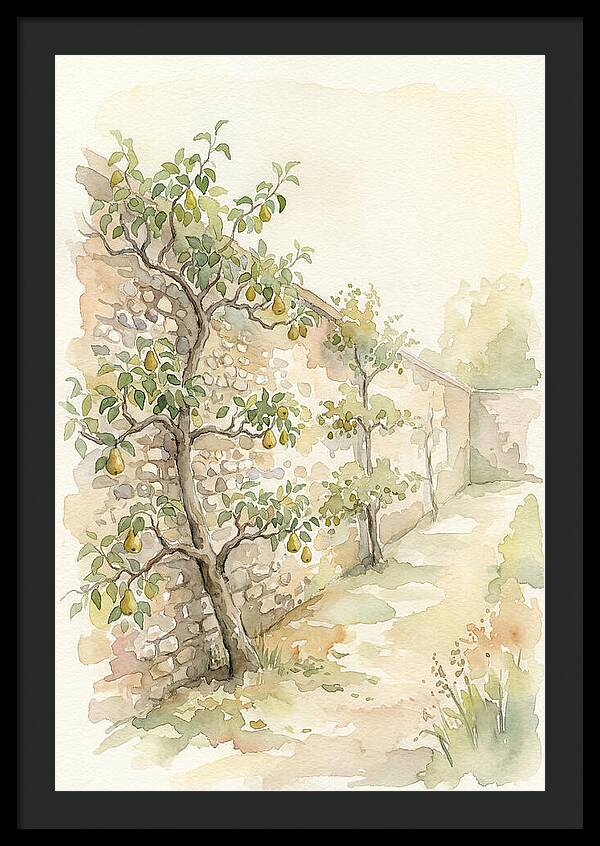 Old Flint Wall Garden