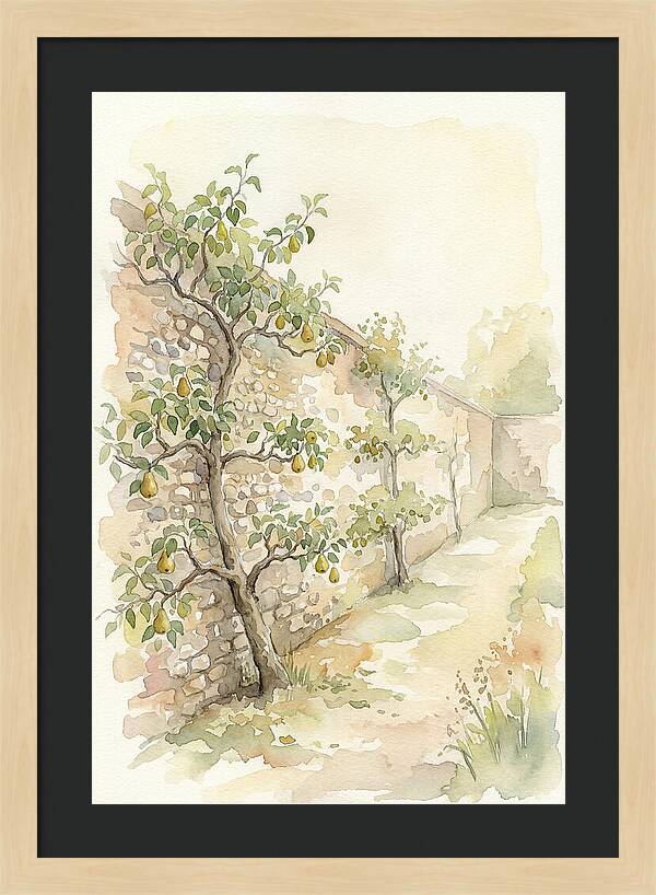 Old Flint Wall Garden