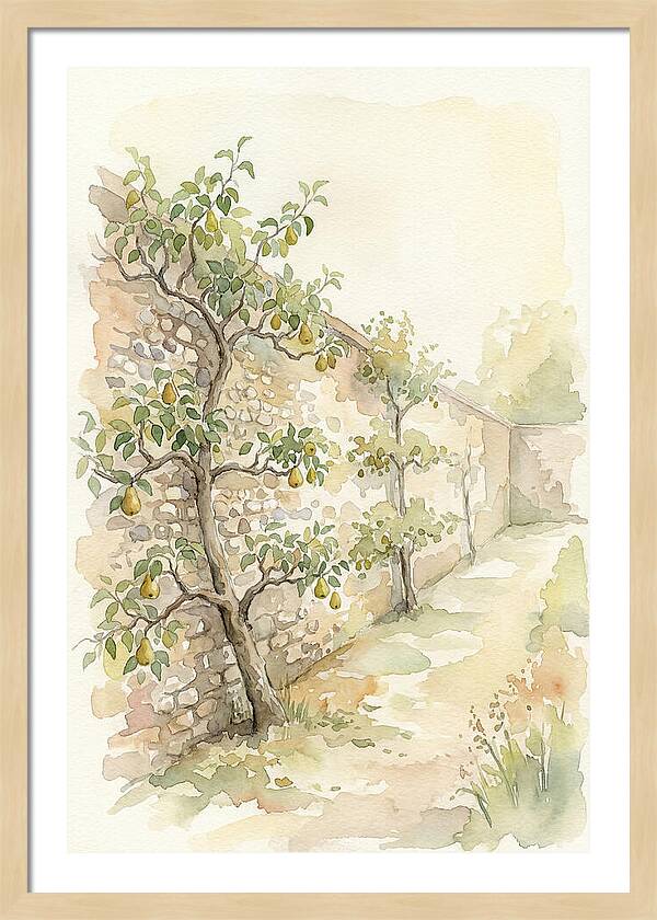 Old Flint Wall Garden