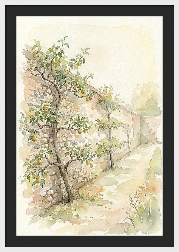 Old Flint Wall Garden