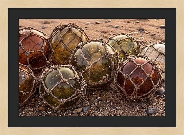 Old Glass Fishing Floats Collection