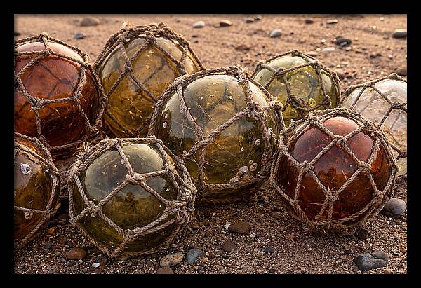 Old Glass Fishing Floats Collection