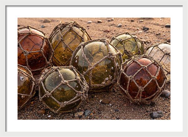 Old Glass Fishing Floats Collection