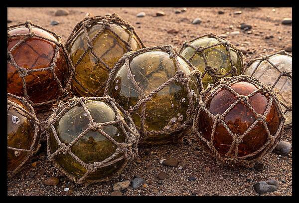 Old Glass Fishing Floats Collection