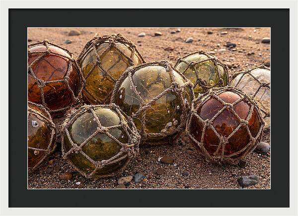 Old Glass Fishing Floats Collection