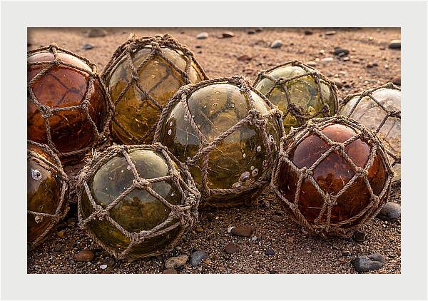 Old Glass Fishing Floats Collection