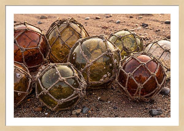 Old Glass Fishing Floats Collection