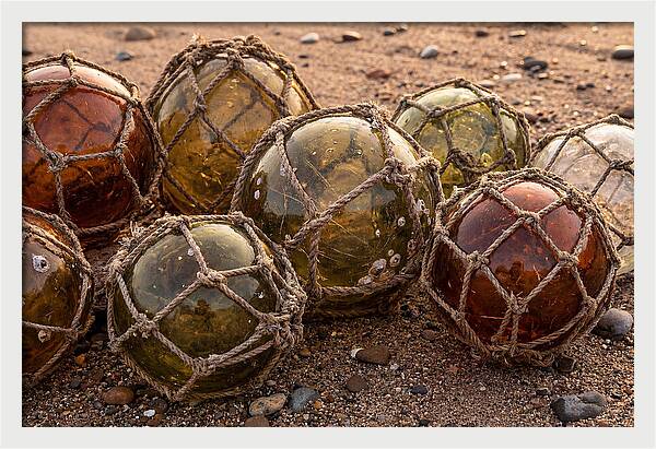 Old Glass Fishing Floats Collection